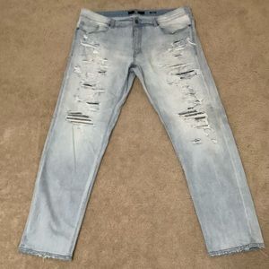 Jordan Craig Aaron Fit Distressed Jeans Men’s   Waist 40 Length 34